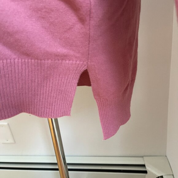 Dreamers By Debut V-Neck Long-Sleeved Tunic Sweater, Mauve, Size M/L.  NWOT! - Picture 2 of 5